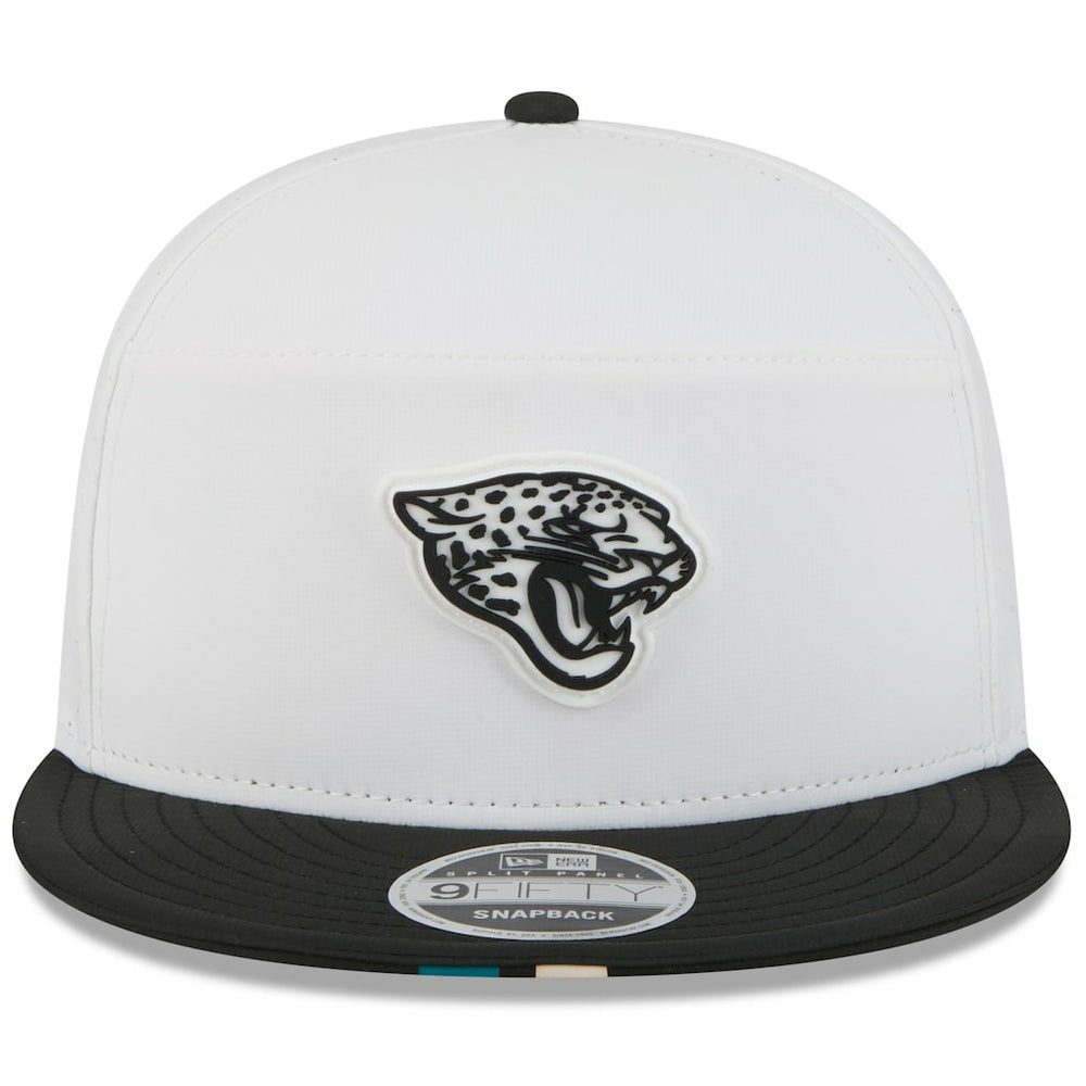 2025 NFL Training Camp Split Panel 9FIFTY Snapback Hat - Jacksonville Jaguars Hats