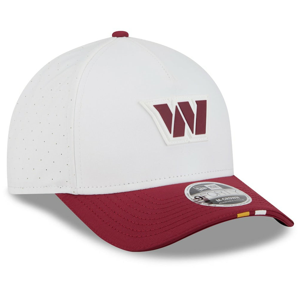 2025 NFL Training Camp A-Frame 9FORTY Adjustable Hat - Washington Commanders Hats