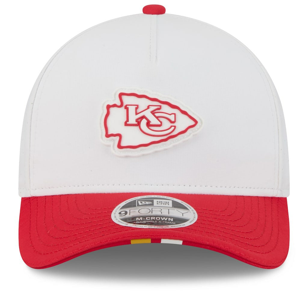 2025 NFL Training Camp A-Frame 9FORTY Adjustable Hat - Kansas City Chiefs Hats