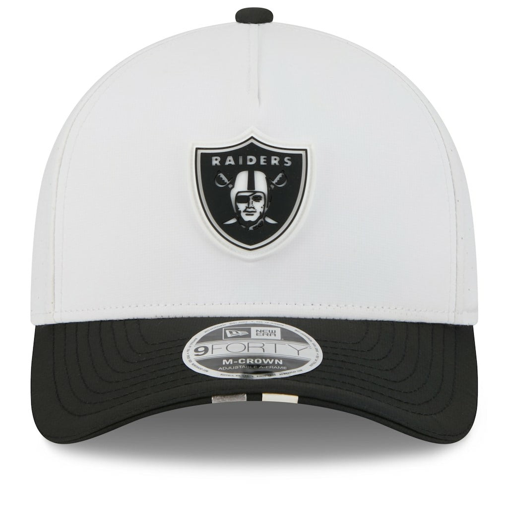 2025 NFL Training Camp A-Frame 9FORTY Adjustable Hat - Las Vegas Raiders Hats