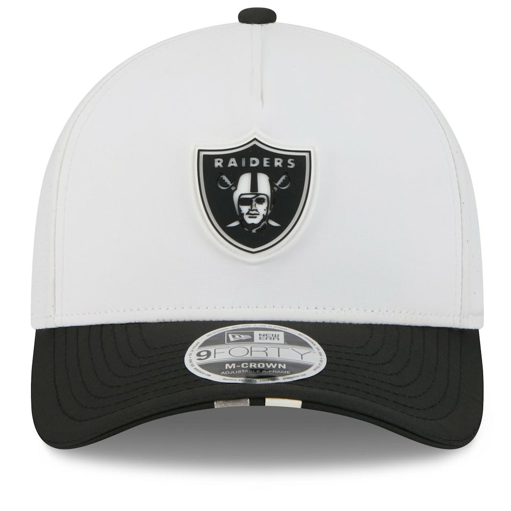 2025 NFL Training Camp A-Frame 9FORTY Adjustable Hat - Las Vegas Raiders Hats