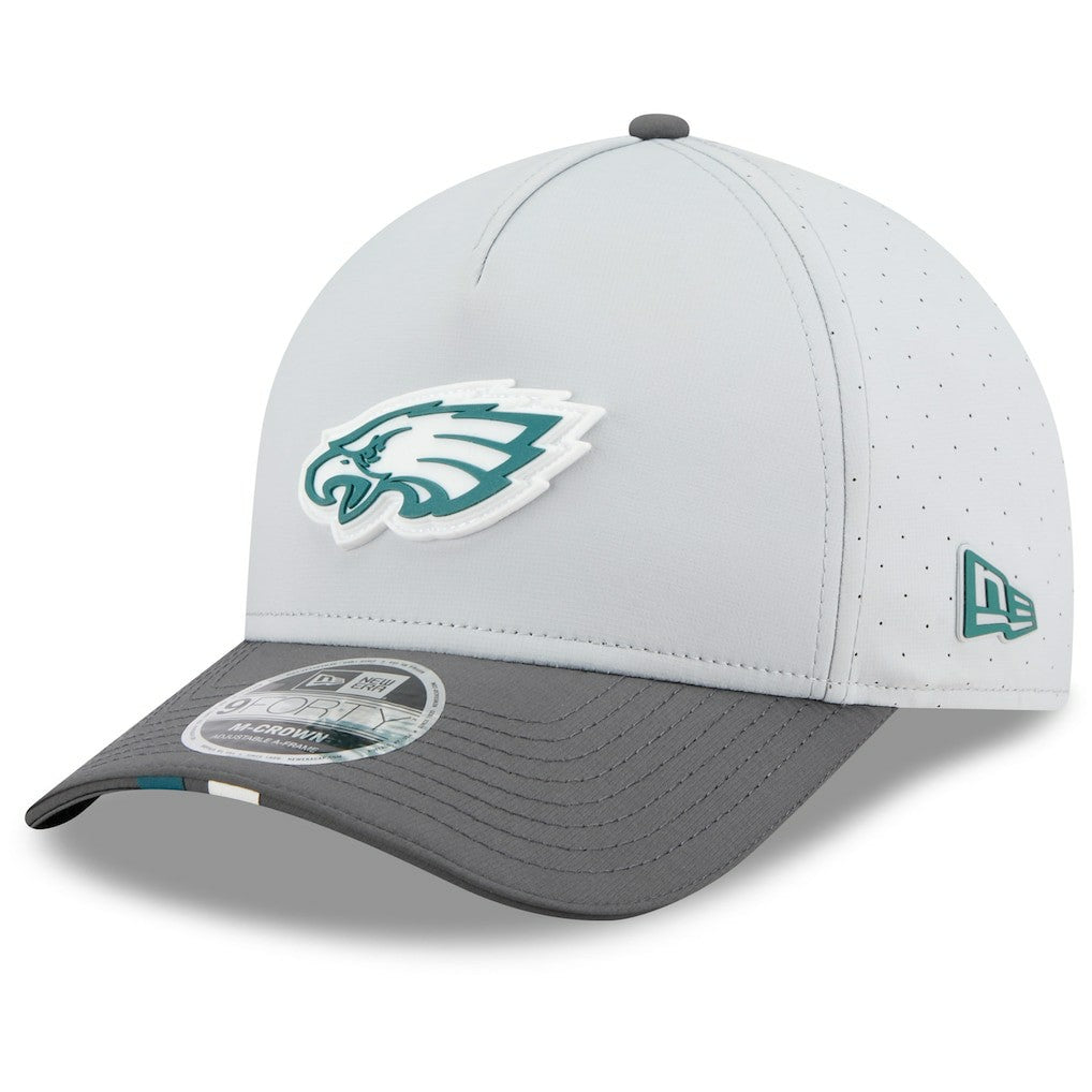 2025 NFL Training Camp A-Frame 9FORTY Adjustable Hat - Philadelphia Eagles Hats