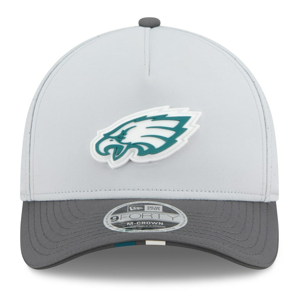 2025 NFL Training Camp A-Frame 9FORTY Adjustable Hat - Philadelphia Eagles Hats