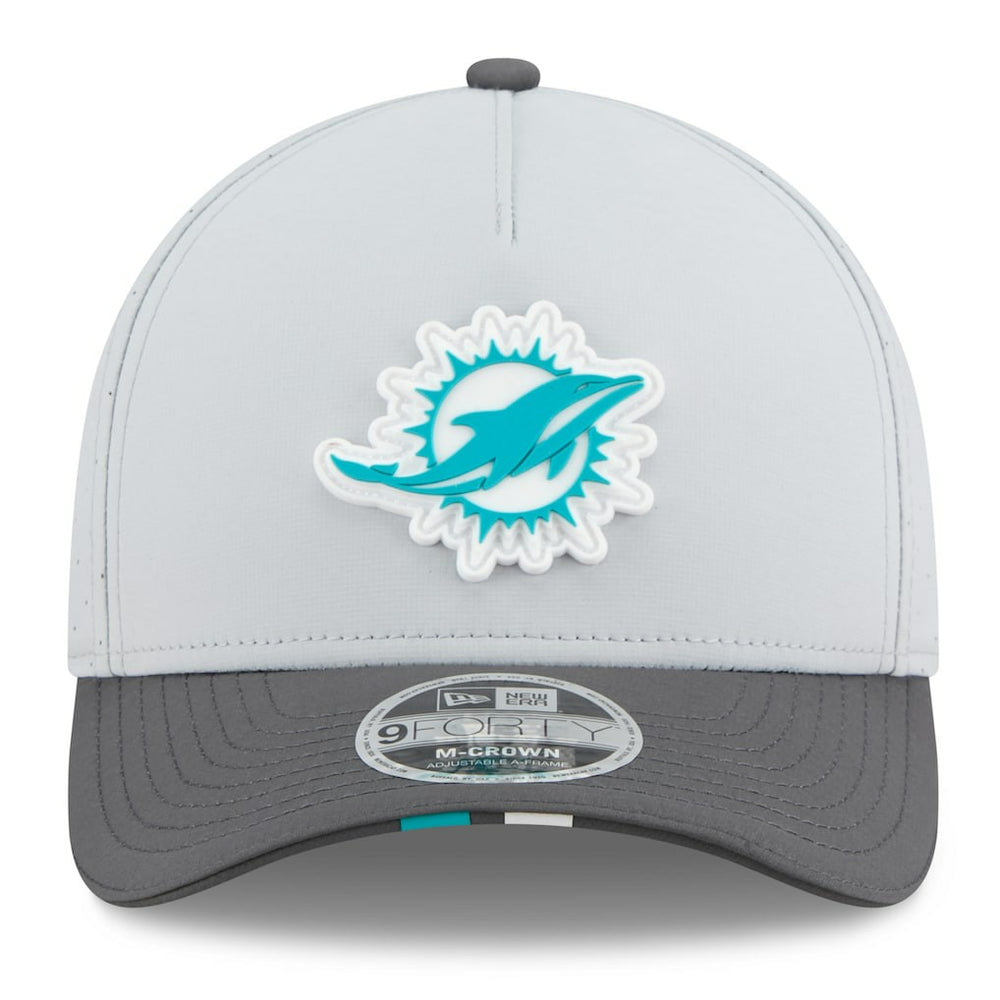 2025 NFL Training Camp A-Frame 9FORTY Adjustable Hat - Miami Dolphins Hats