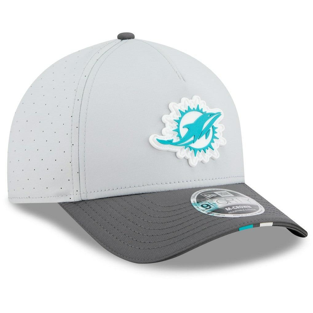 2025 NFL Training Camp A-Frame 9FORTY Adjustable Hat - Miami Dolphins Hats
