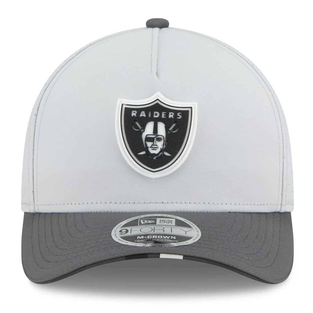 2025 NFL Training Camp A-Frame 9FORTY Adjustable Hat - Las Vegas Raiders Hats