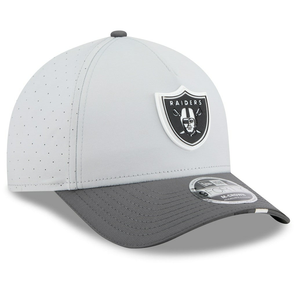2025 NFL Training Camp A-Frame 9FORTY Adjustable Hat - Las Vegas Raiders Hats