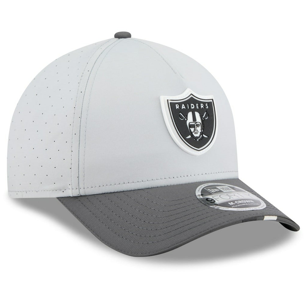 2025 NFL Training Camp A-Frame 9FORTY Adjustable Hat - Las Vegas Raiders Hats