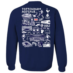 Tottenham Hotspur Vive La Fete Women's Impressions Artwork Pullover Sweatshirt