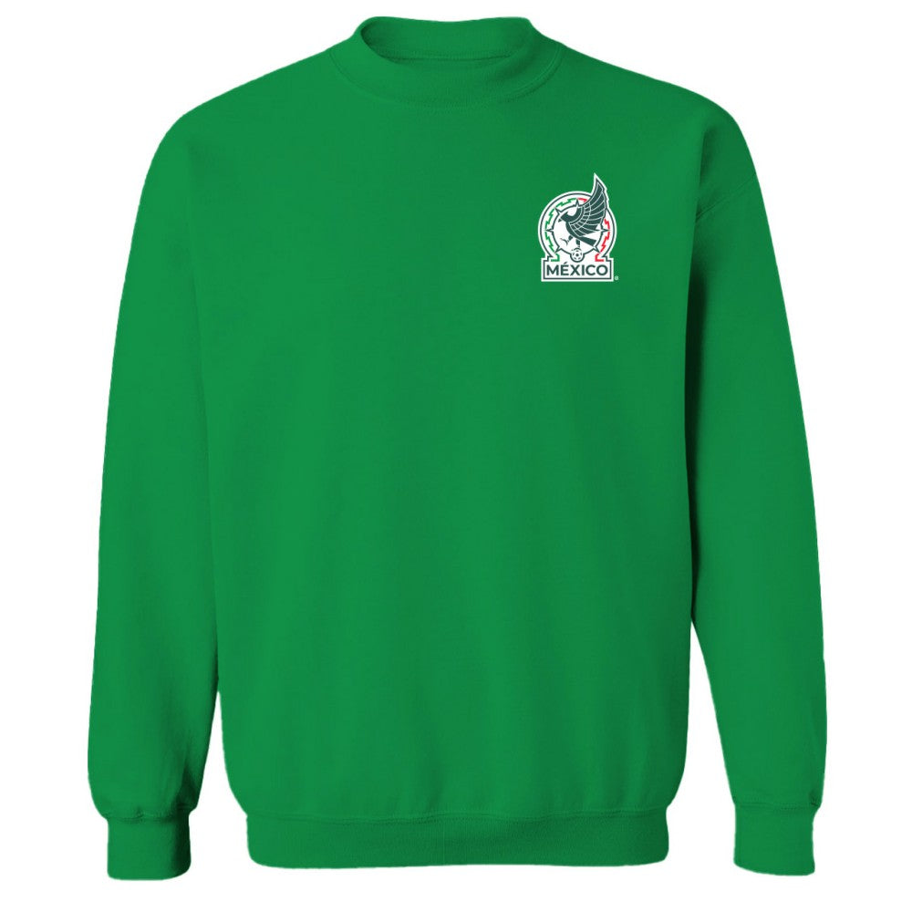 Mexico National Team Vive La Fete Women's Impressions Artwork Pullover Sweatshirt