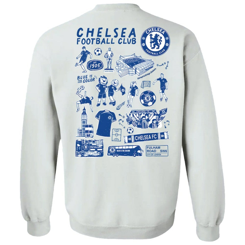 Chelsea Vive La Fete Women's Impressions Artwork Pullover Sweatshirt