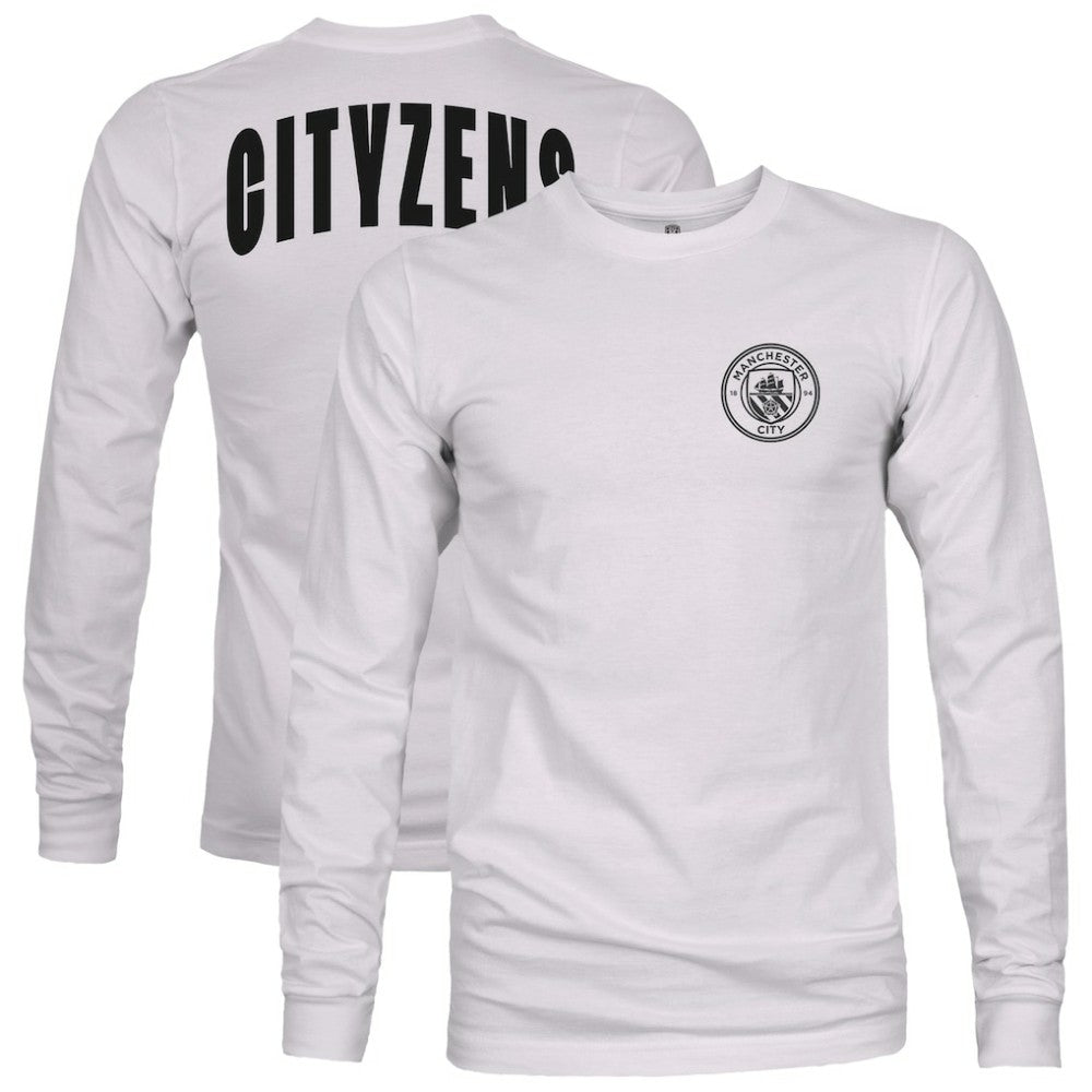 Manchester City 1863FC Back Team Arch Long Sleeve T-Shirt