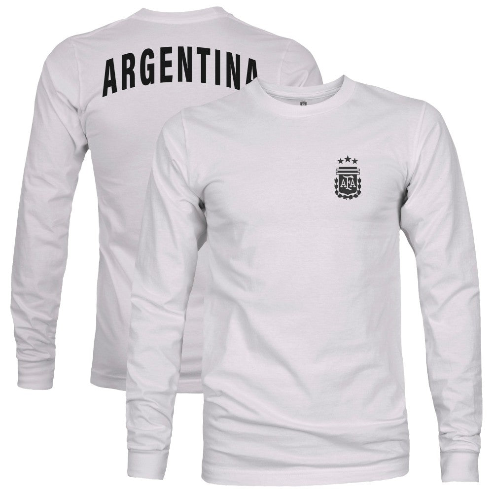 Argentina National Team 1863FC Back Team Arch Long Sleeve T-Shirt