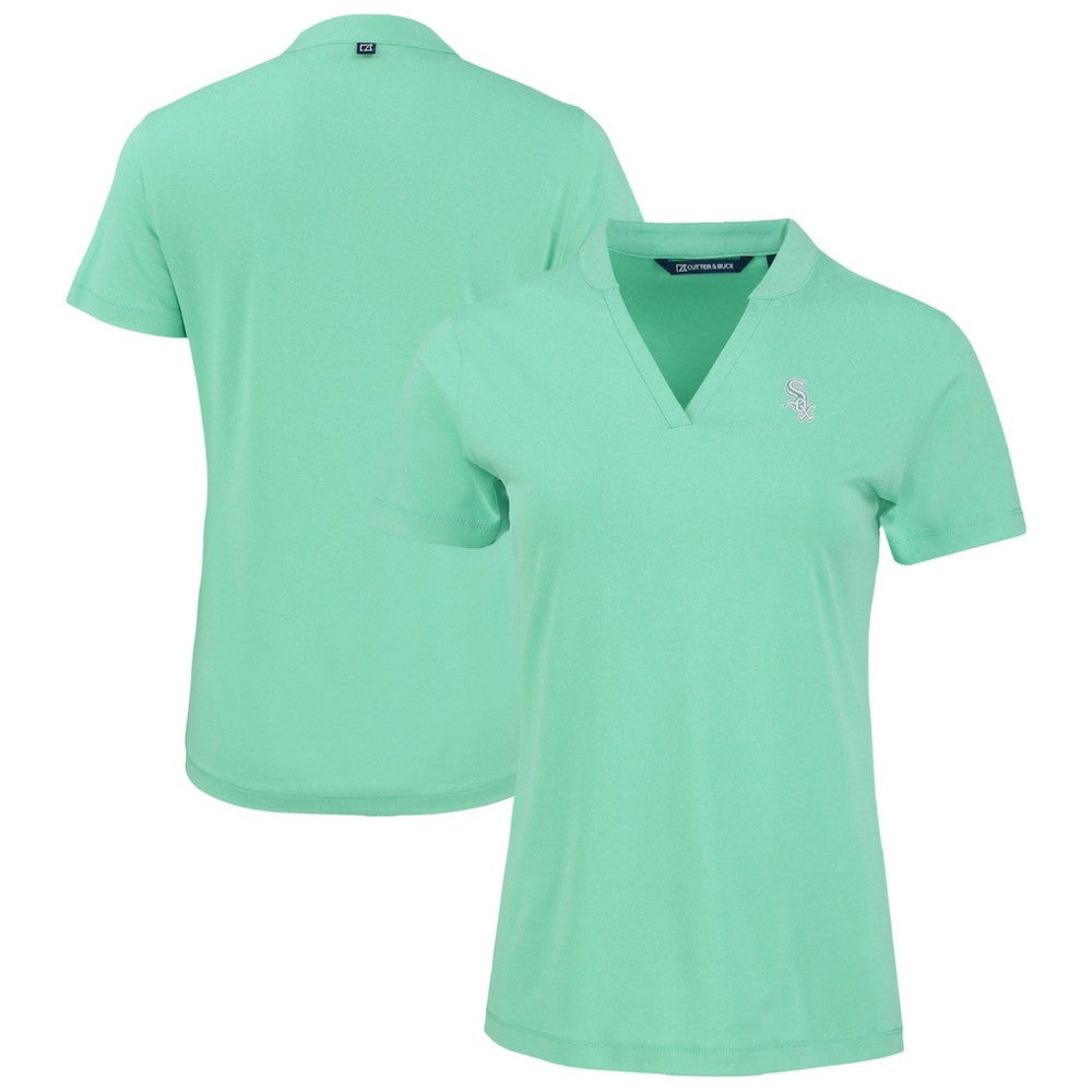 Heather Mint Chicago White Sox Cutter & Buck Forge Heathered Stretch Blade Top