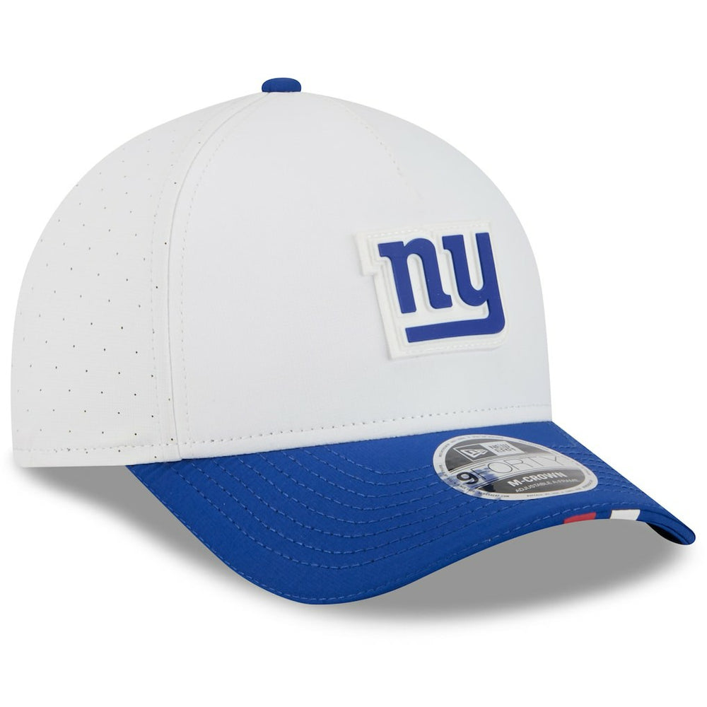 Youth 2025 NFL Training Camp A-Frame 9FORTY Adjustable Hat - New York Giants Hats