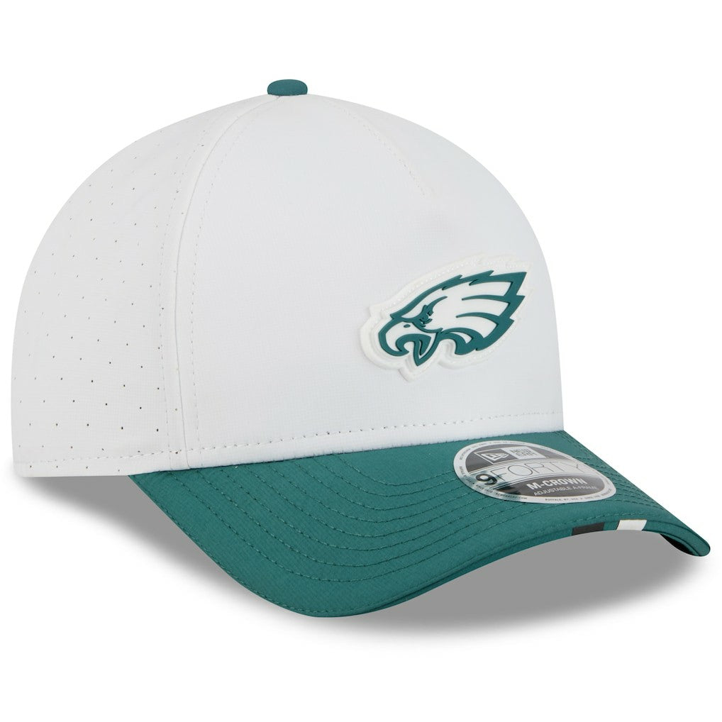Youth 2025 NFL Training Camp A-Frame 9FORTY Adjustable Hat - Philadelphia Eagles Hats
