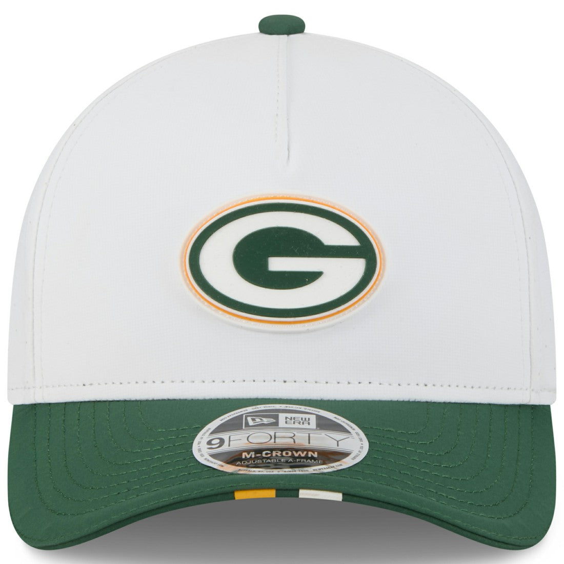 Youth 2025 NFL Training Camp A-Frame 9FORTY Adjustable Hat - Green Bay Packers Hats