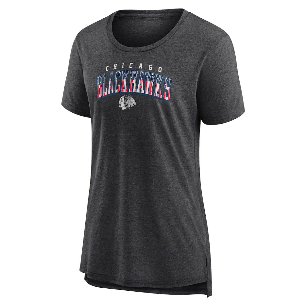 NHL Chicago Blackhawks Women's Proud Tri-Blend T-Shirt