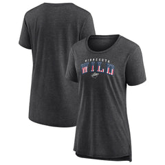 NHL Minnesota Wild Women's Proud Tri-Blend T-Shirt