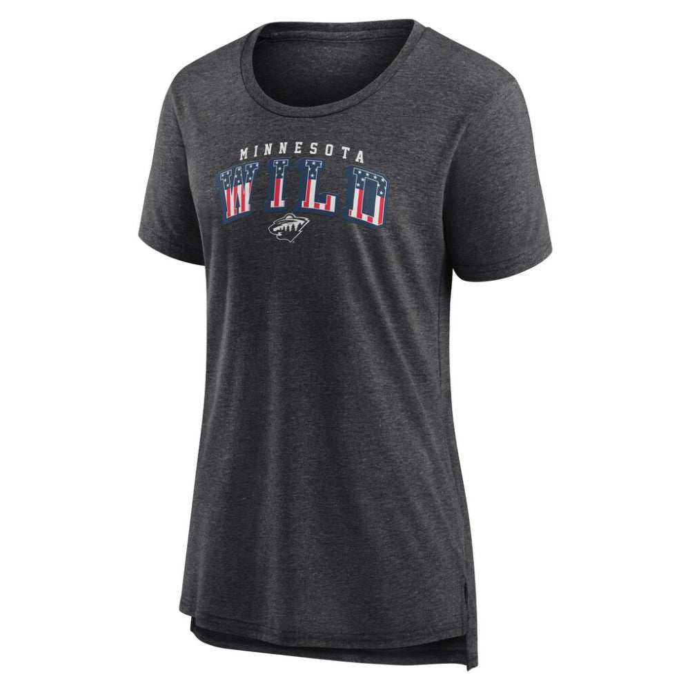 NHL Minnesota Wild Women's Proud Tri-Blend T-Shirt