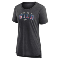 NHL Minnesota Wild Women's Proud Tri-Blend T-Shirt