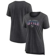 NHL New Jersey Devils Women's Proud Tri-Blend T-Shirt