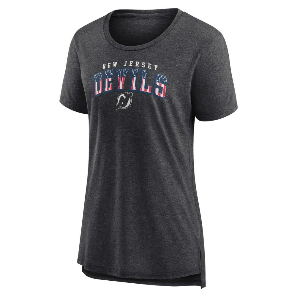 NHL New Jersey Devils Women's Proud Tri-Blend T-Shirt