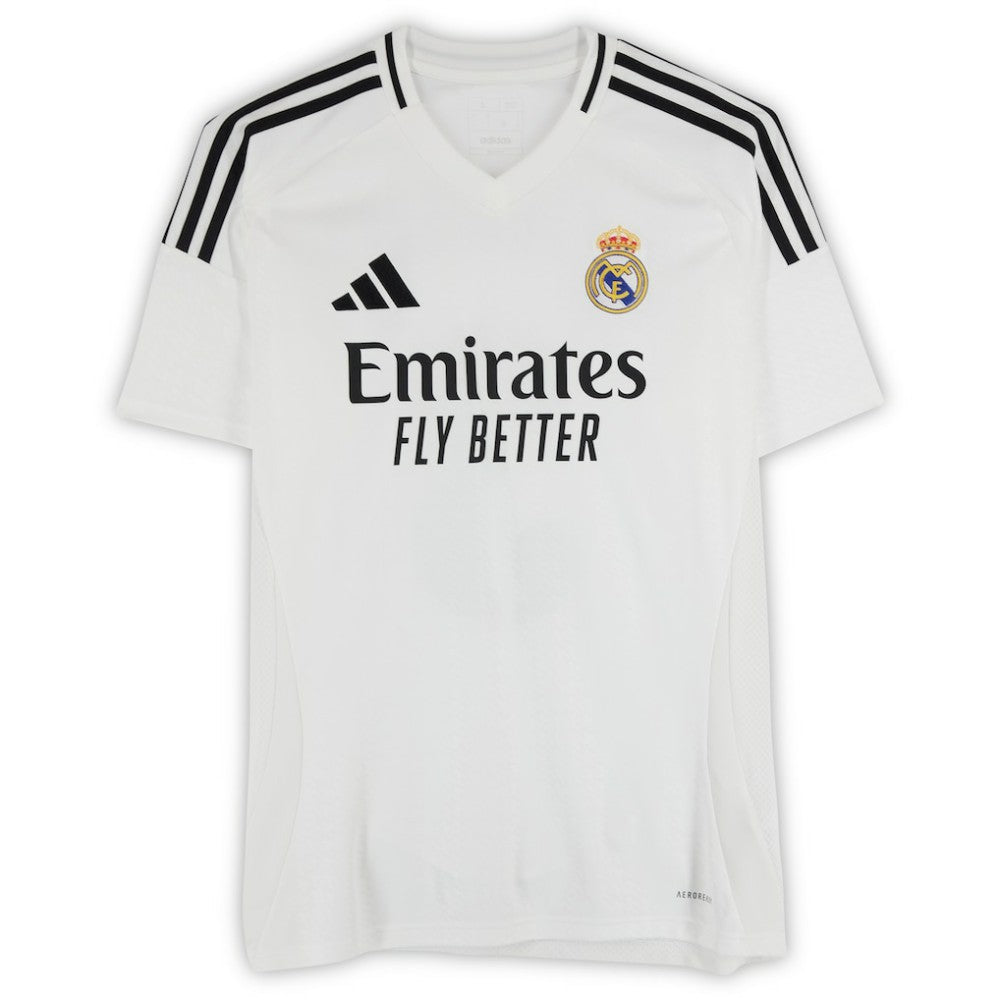 Roberto Carlos Real Madrid Autographed 2024-25 White Home Jersey