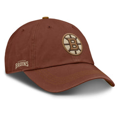 NHL Boston Bruins Fanatics Fall Leaves Timber Adjustable Hat
