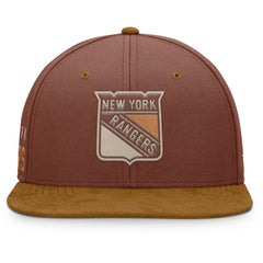 NHL New York Rangers Fanatics Fall Leaves Acreage Snapback Hat