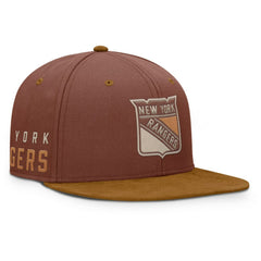 NHL New York Rangers Fanatics Fall Leaves Acreage Snapback Hat
