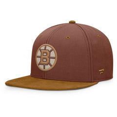 NHL Boston Bruins Fanatics Fall Leaves Acreage Snapback Hat