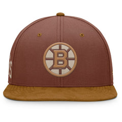 NHL Boston Bruins Fanatics Fall Leaves Acreage Snapback Hat