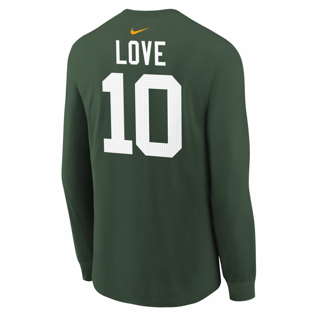 Jordan Love  Youth Player Name & Number Long Sleeve T-Shirt - Green Bay Packers T-shirts