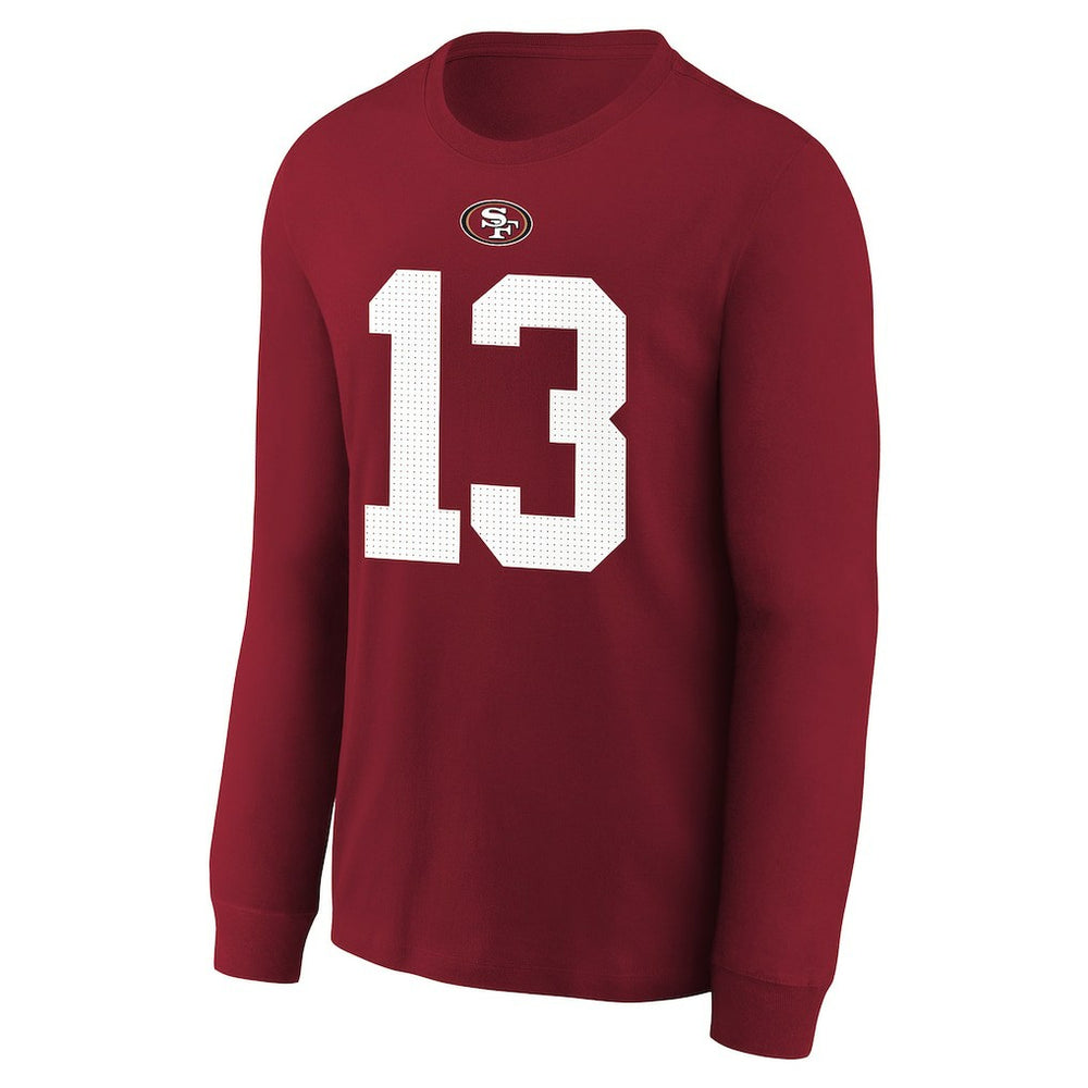 Brock Purdy  Youth Player Name & Number Long Sleeve T-Shirt - San Francisco 49ers T-shirts
