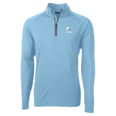Cutter & Buck Raglan Adapt Eco Knit Stretch Recycled Quarter-Zip Top - Cleveland Browns Tops