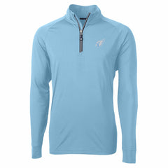 Cutter & Buck Raglan Adapt Eco Knit Stretch Recycled Quarter-Zip Top - Arizona Cardinals Tops