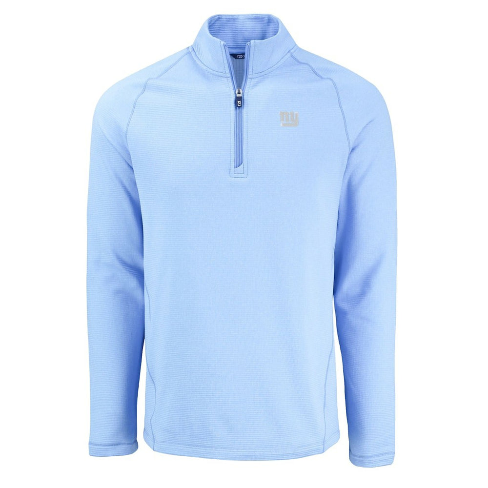 Cutter & Buck Peshastin Eco Fleece Recycled Raglan Quarter-Zip Top - New York Giants Tops