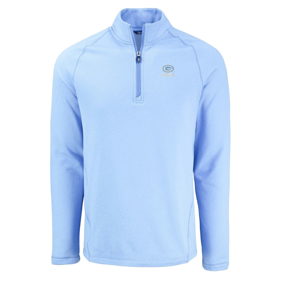Cutter & Buck Peshastin Eco Fleece Recycled Raglan Quarter-Zip Top - Green Bay Packers Tops