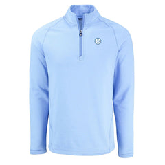 Cutter & Buck Peshastin Eco Fleece Recycled Raglan Quarter-Zip Top - Pittsburgh Steelers Tops