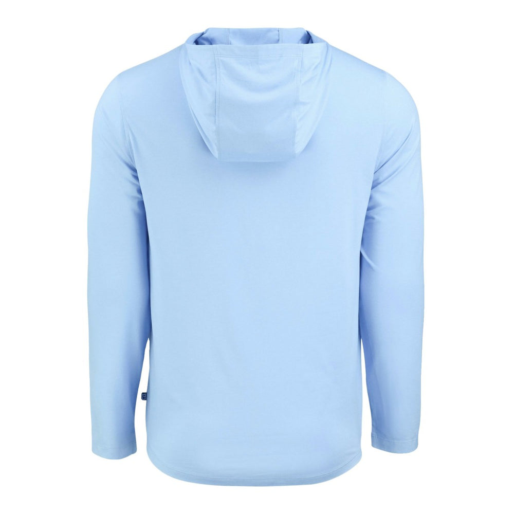 Men's Cutter & Buck Coastline Epic Comfort Eco Recycled Men's Hooded Shirt - Detroit Lions