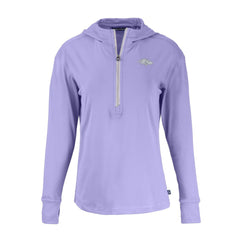 Cutter & Buck Women's Daybreak Eco Recycled Half-Zip Hoodie - Baltimore Ravens Hoodies