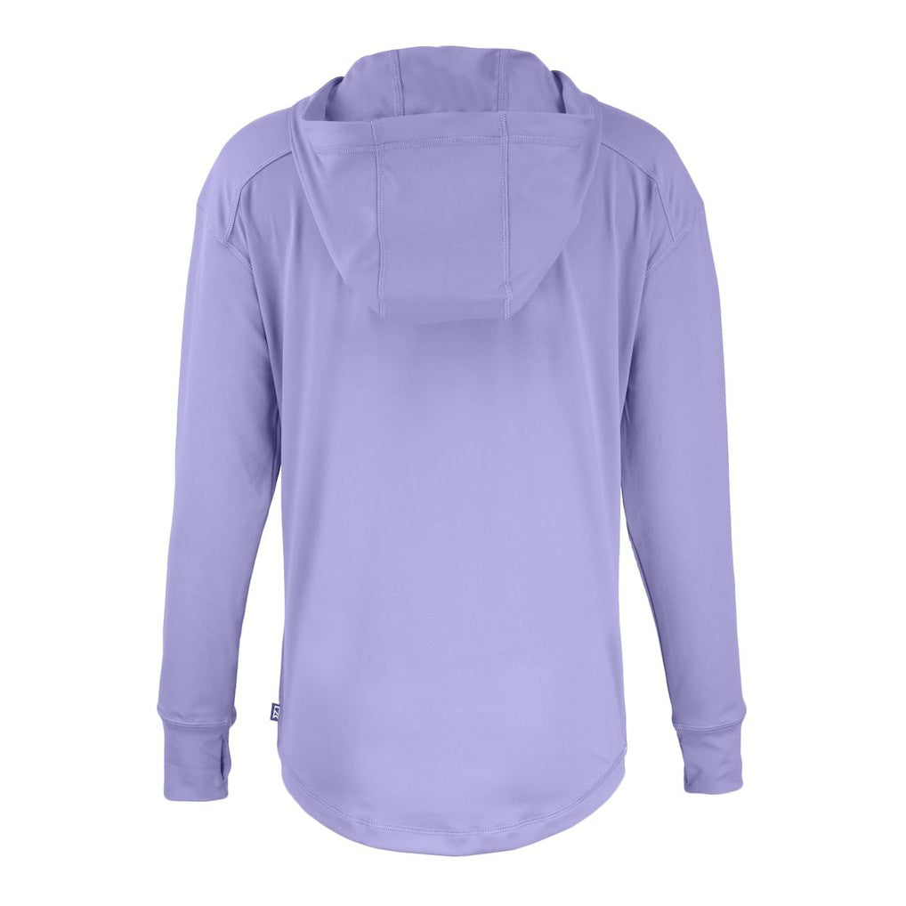 Cutter & Buck Women's Daybreak Eco Recycled Half-Zip Hoodie - Baltimore Ravens Hoodies