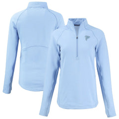 Cutter & Buck Women's Peshastin Eco Fleece Recycled Half-Zip Top - Atlanta Falcons Tops