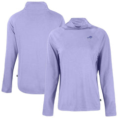 Cutter & Buck Women's Coastline Epic Comfort Eco Recycled Funnel Neck Pullover Top - Buffalo Bills Pullover
