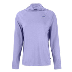 Cutter & Buck Women's Coastline Epic Comfort Eco Recycled Funnel Neck Pullover Top - Buffalo Bills Pullover