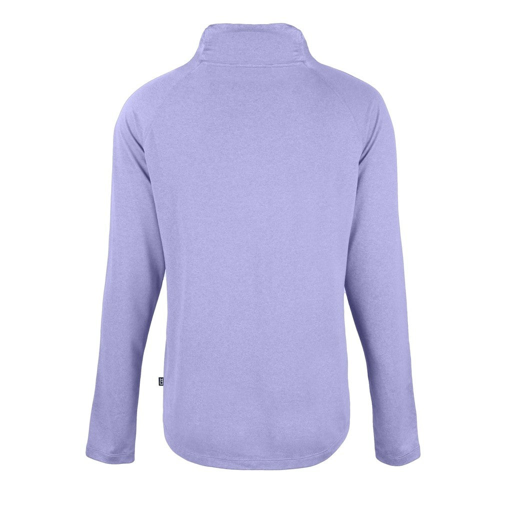 Cutter & Buck Women's Coastline Epic Comfort Eco Recycled Funnel Neck Pullover Top - Buffalo Bills Pullover