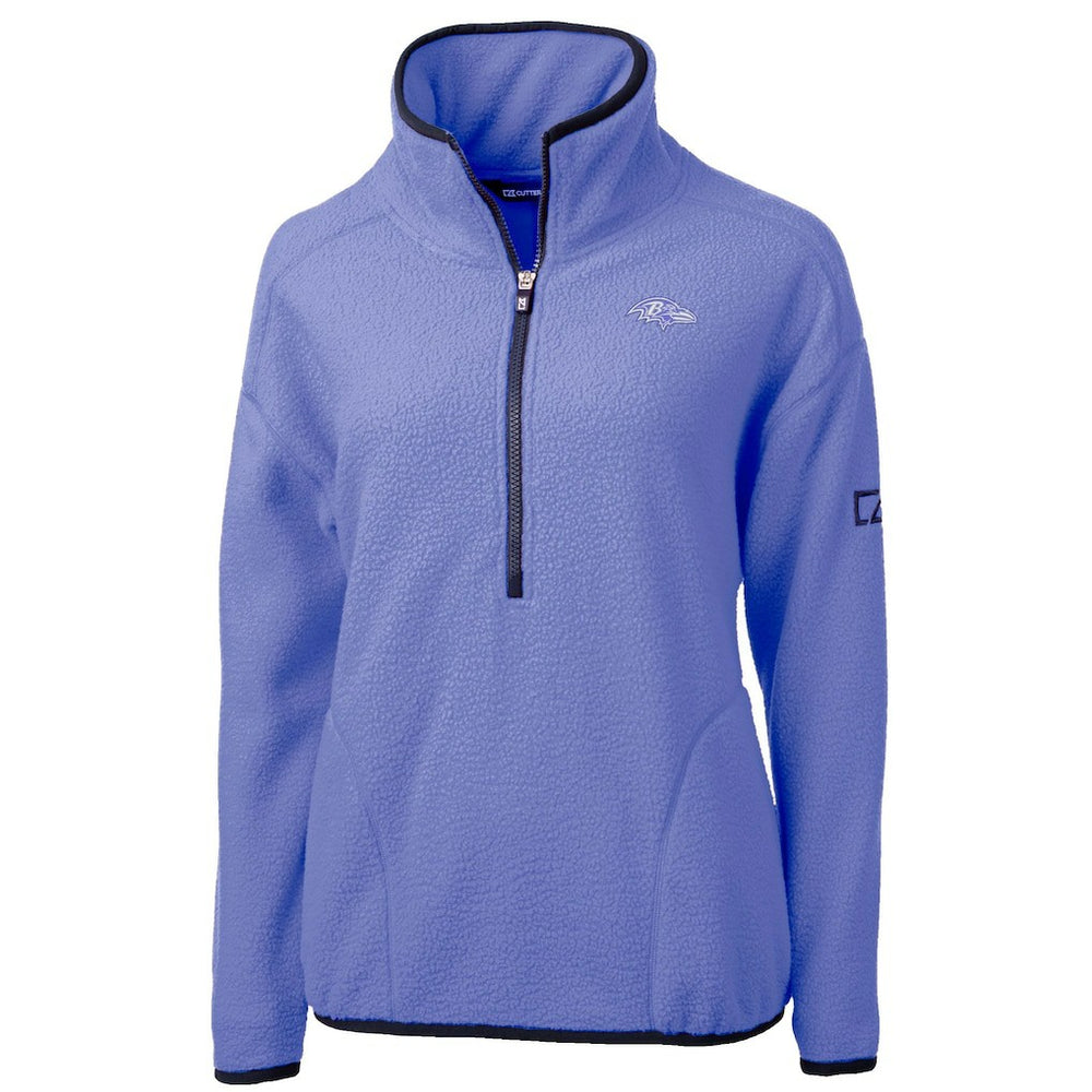 Cutter & Buck Women's Cascade Eco Fleece Half-Zip Jacket - Baltimore Ravens Jackets