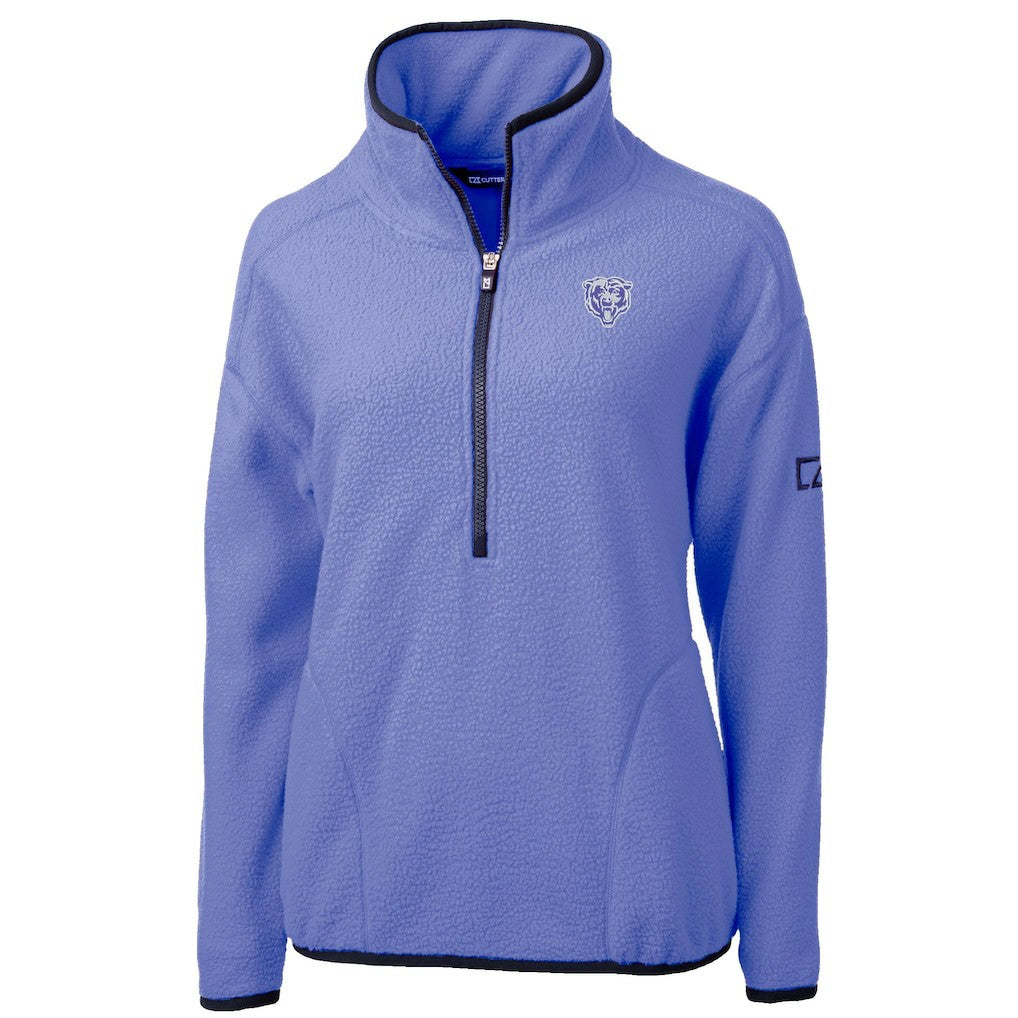 Cutter & Buck Women's Cascade Eco Fleece Half-Zip Jacket - Chicago Bears Jackets