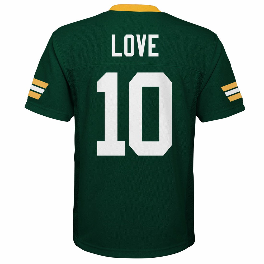 Jordan Love  Outerstuff Preschool Replica Player Jersey - Green Bay Packers Jerseys